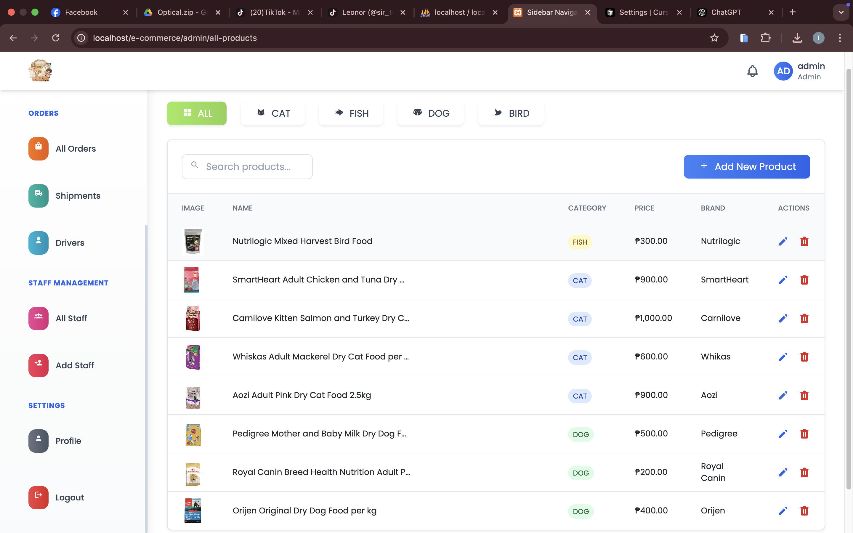 Order Management